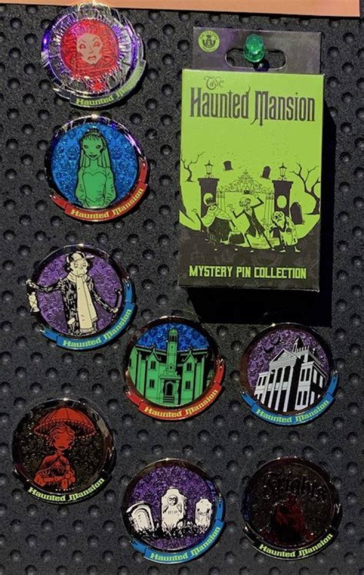 Haunted Mansion Pin Set | Celebrations Press